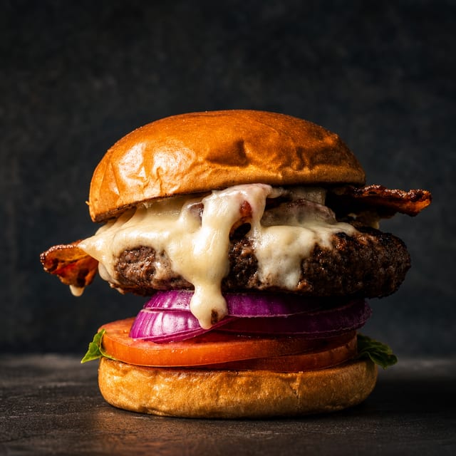 Bacon Cheeseburger.