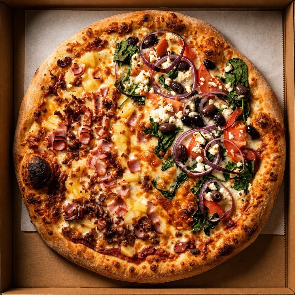 Large Build Your Own Nea Pizza.