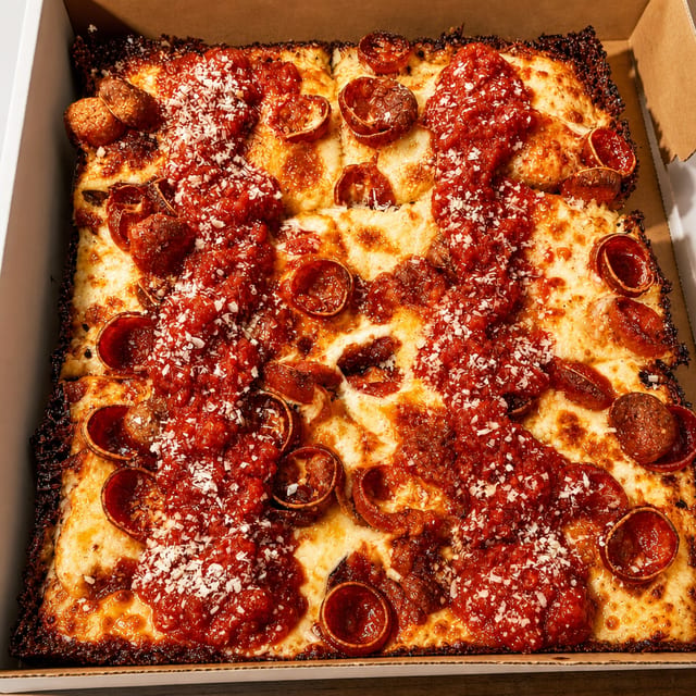 Large One Topping Detroit.