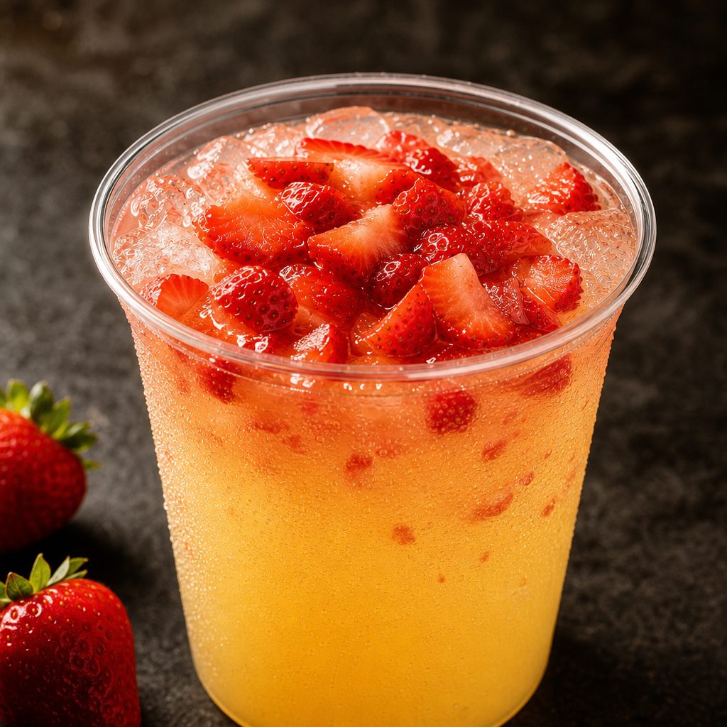 Medium Strawberry Lemonade.