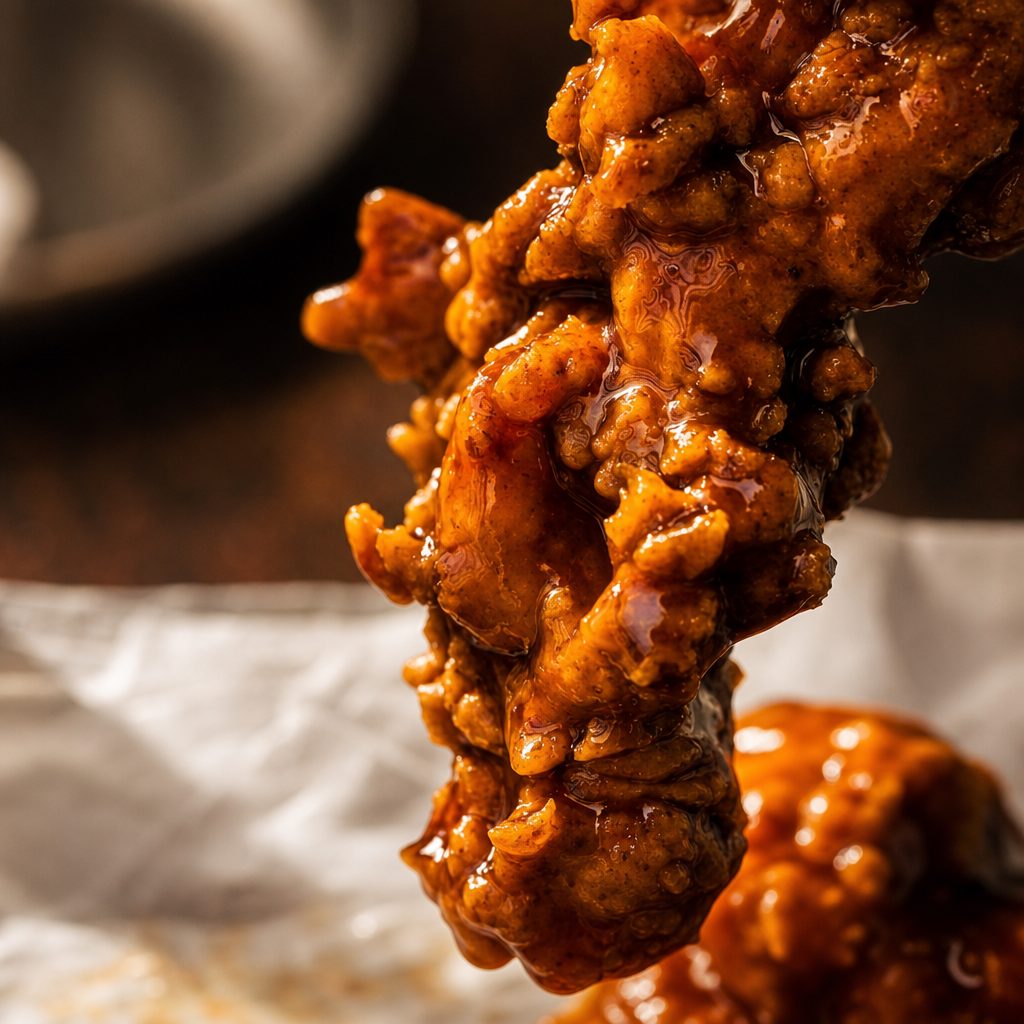 10 Lazy Wings w/ Fries.
