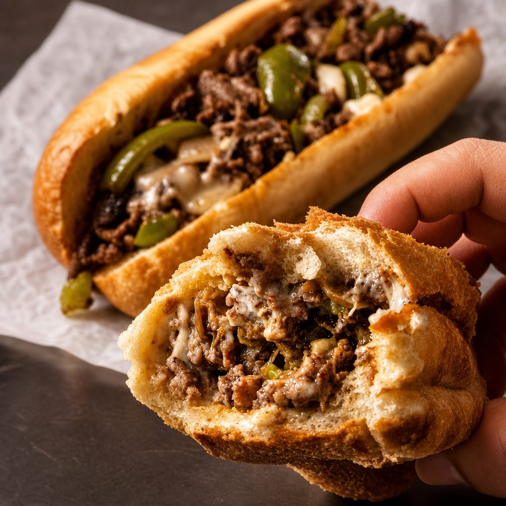 Cheesesteak Hoagie.
