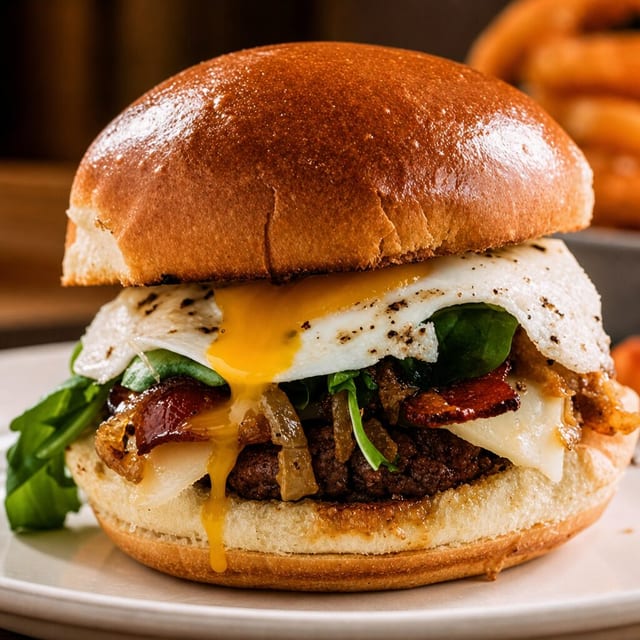 Hangover Burger.