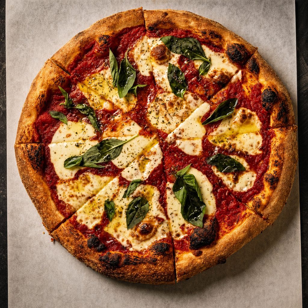 Large Margherita Neapolitan.