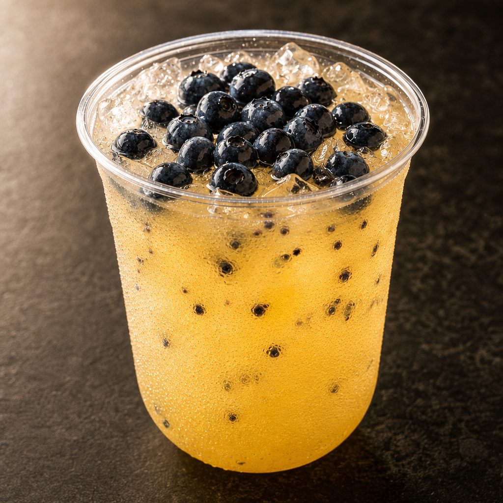 Large Blueberry Lemonade.
